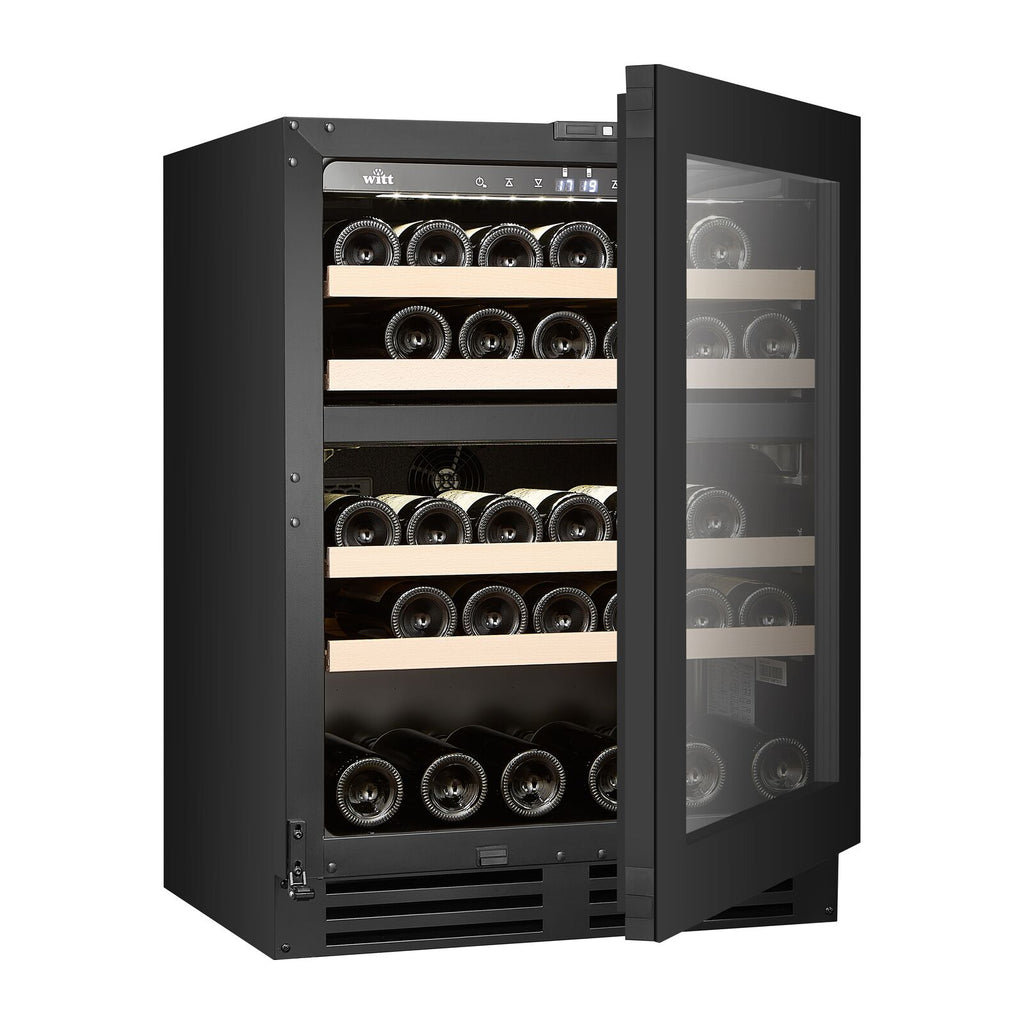 Witt WU6082T2-2B39 Built-in wine Black