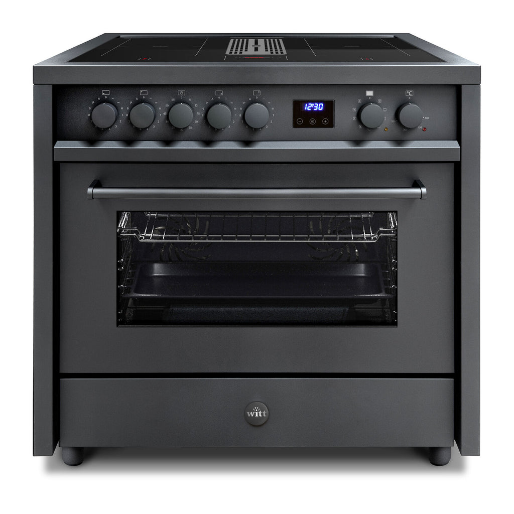 Witt Embrace 90 Hood MB Induction cooker Black