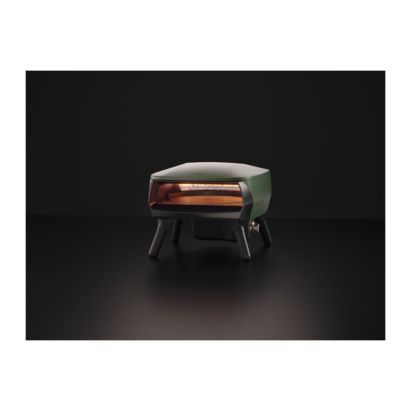 Witt PICCOLO Rotante 13in Mat Green EU Pizza oven