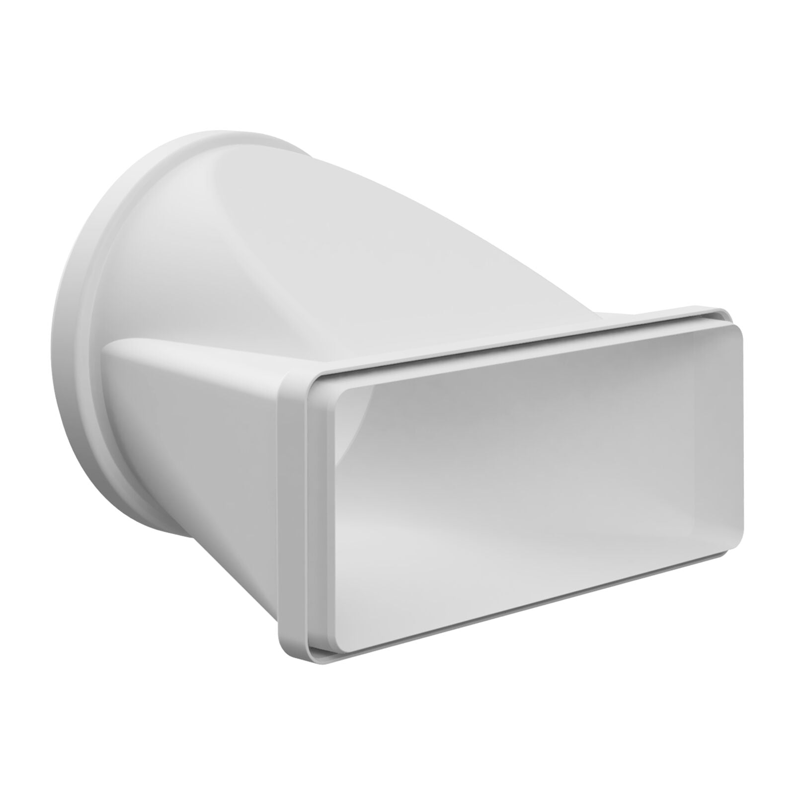 Witt IT302 Horizontal bend to round, 220x90mm White