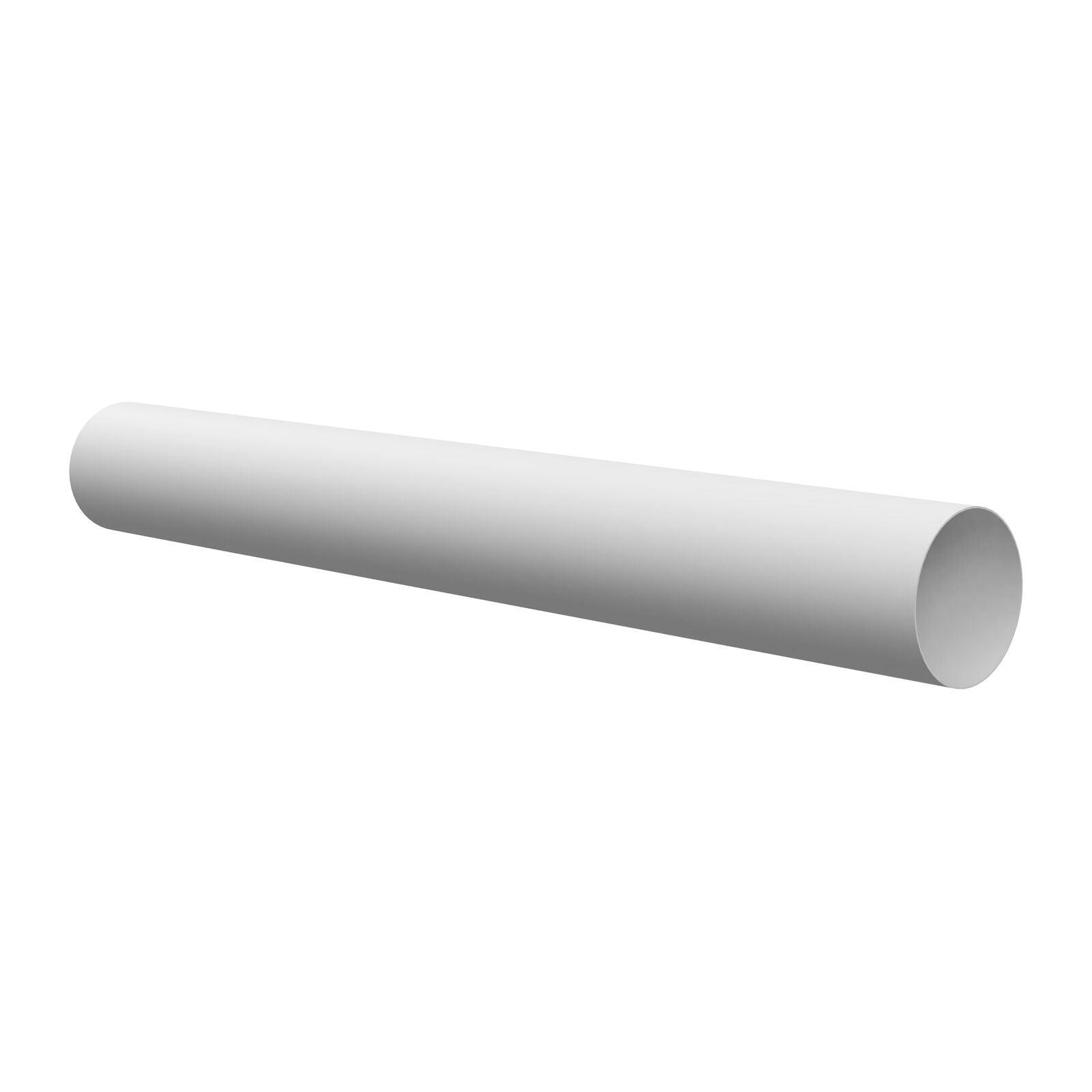 Witt IT207 Round pipe, L.1200xØ125mm White