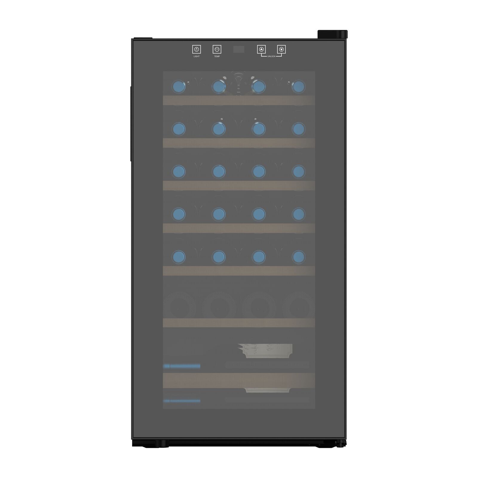 Witt Classic EF4383I-1B28 Freestanding wine Black