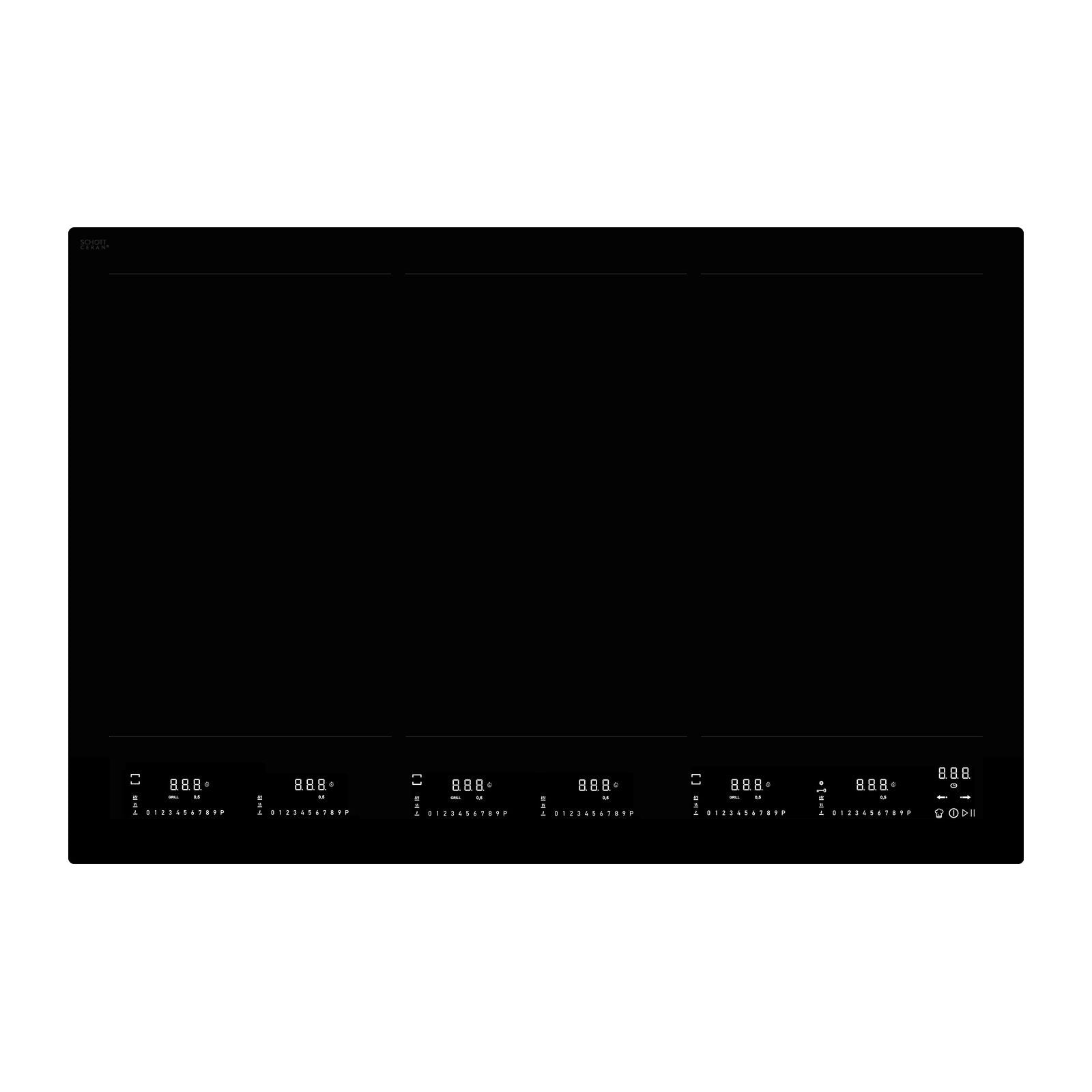 Witt WIP 78 EVW Induction hob Black