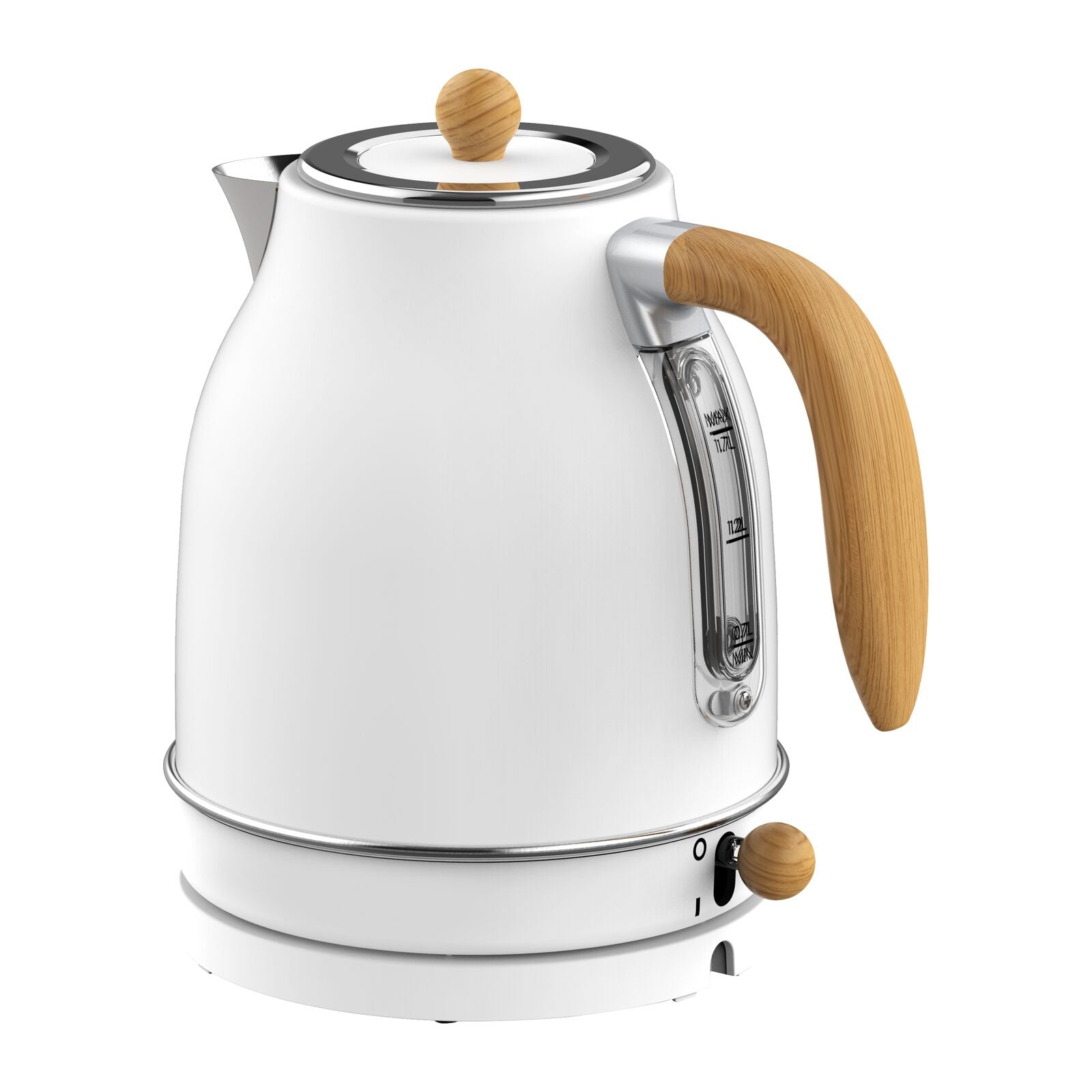 Witt Premium Wood Kettle White