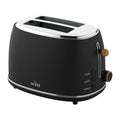 Witt Premium 2-slice Wood Toaster Black