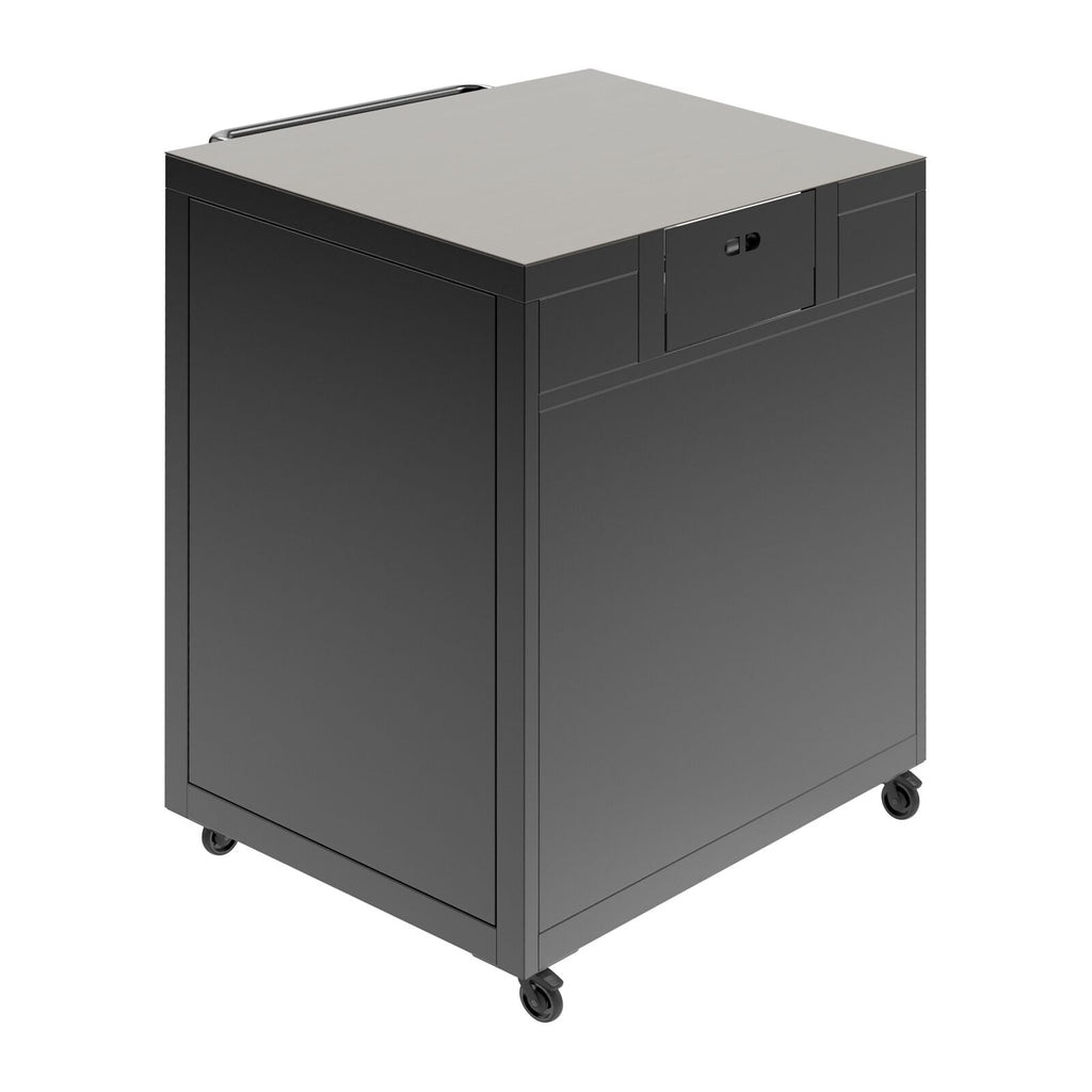 Witt Pizza Trolley Master Pizza Station Black/Silver