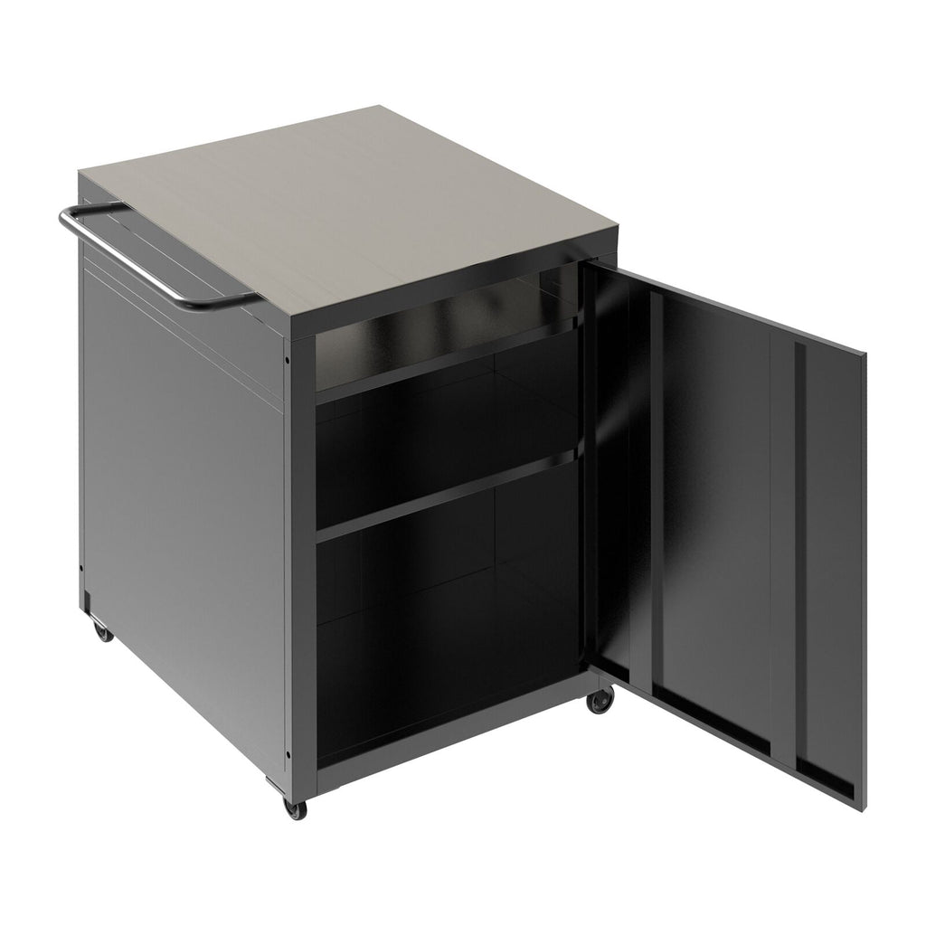 Witt Pizza Trolley Master Pizza Station Black/Silver