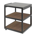 Witt Pizza Trolley Side table 1/2 Pizza Station Black/Silver