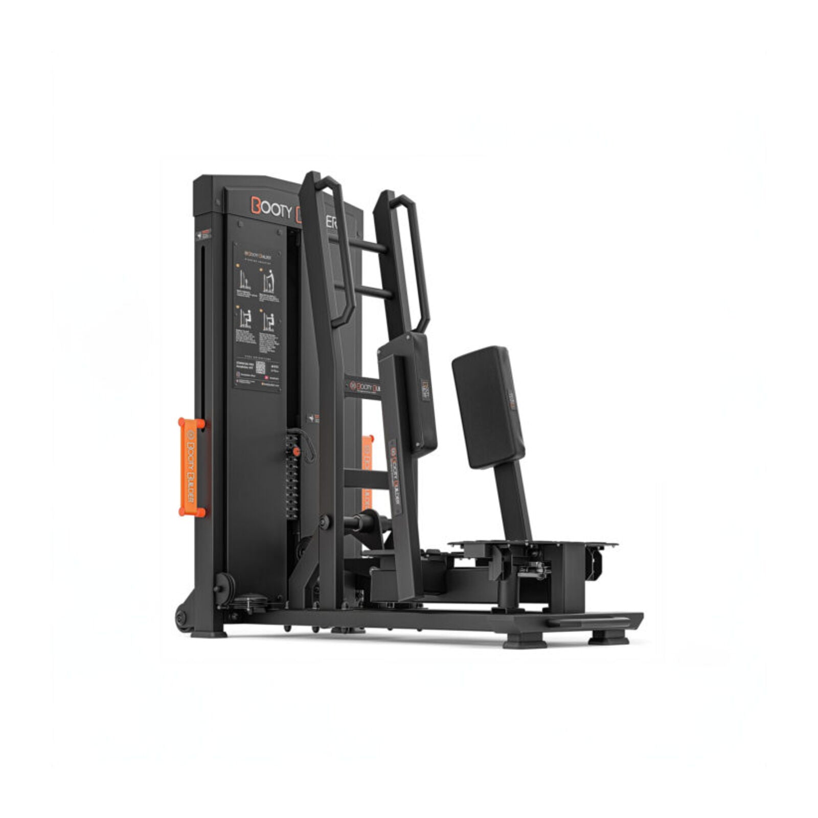 Booty Builder Selectorized Standing Hip Abductor Strength training Ma Black