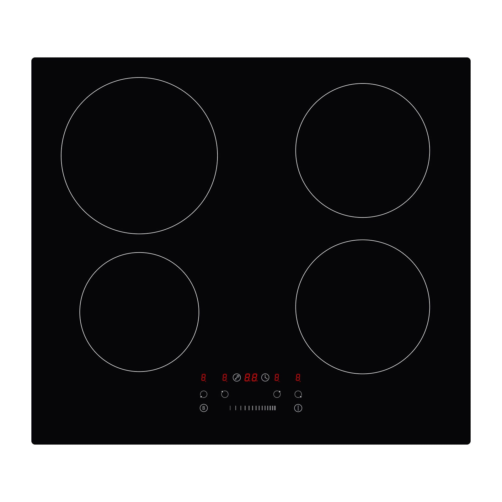 Witt Classic EIP60-2 Induction hob Black