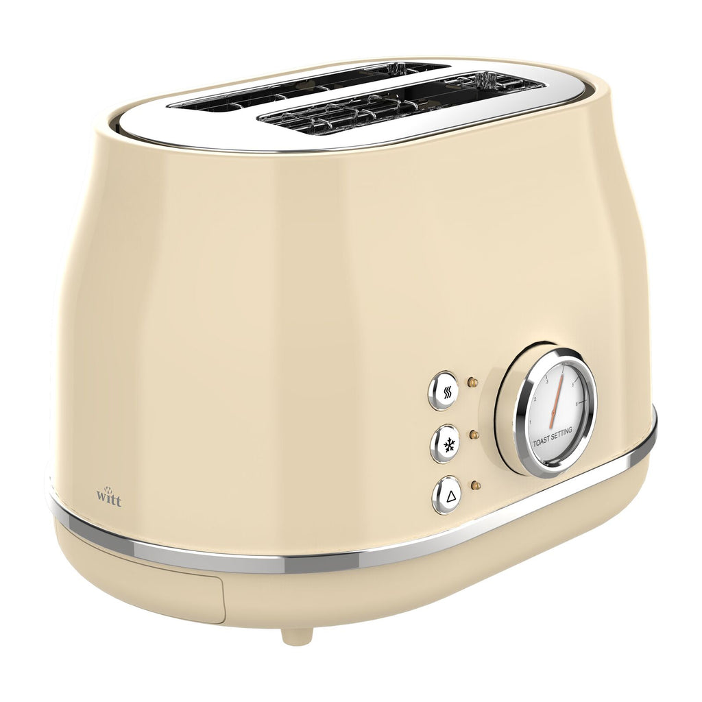 Witt Premium Retro Toaster Creme Toaster