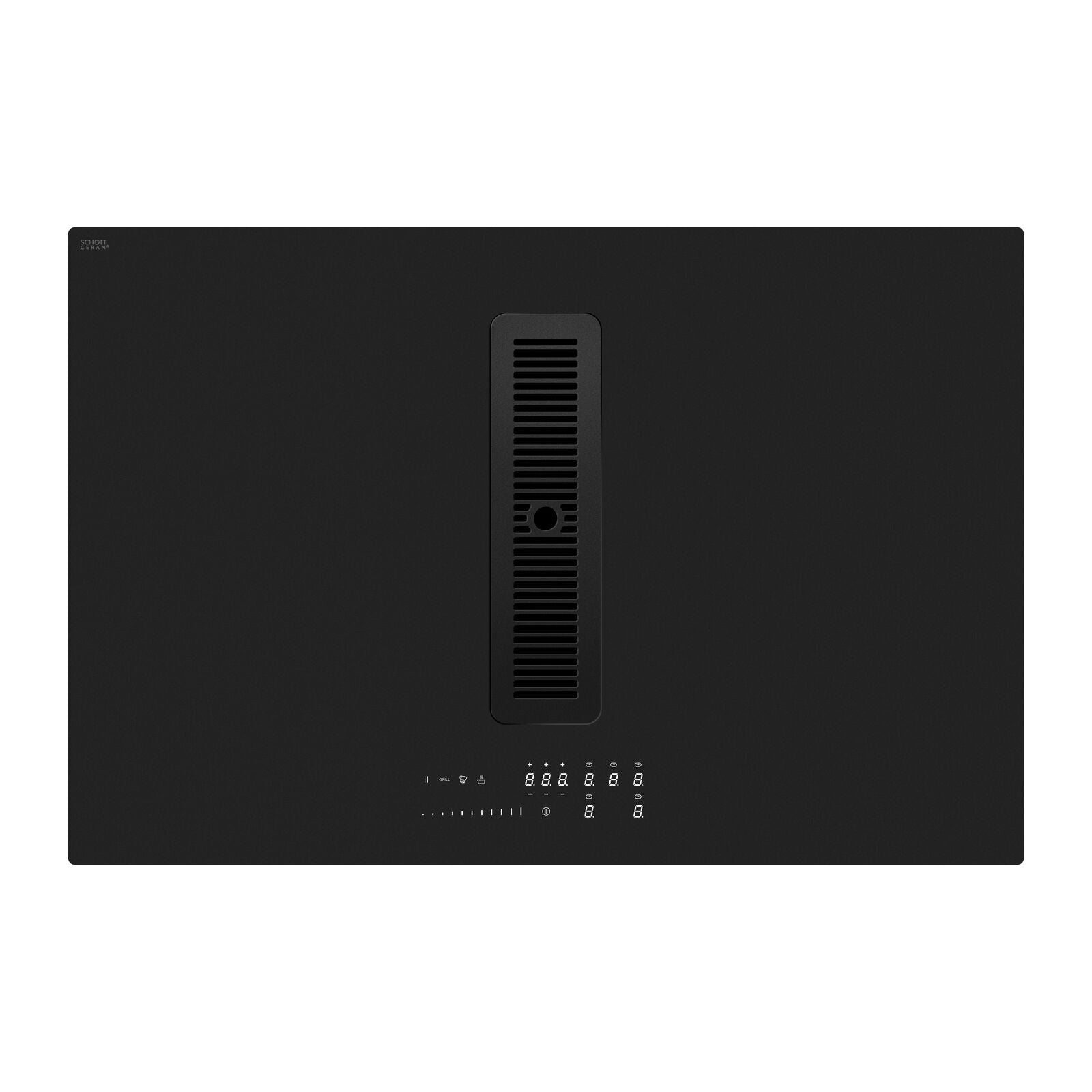 Witt Luna 78MW Hood in hob Black