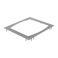 Witt Pizza Trolley Master top plate for 16in Etna Rotan Pizza Station Stainless steel