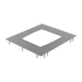 Witt Pizza Trolley Master top plate for 13in Piccolo Pizza Station Stainless steel