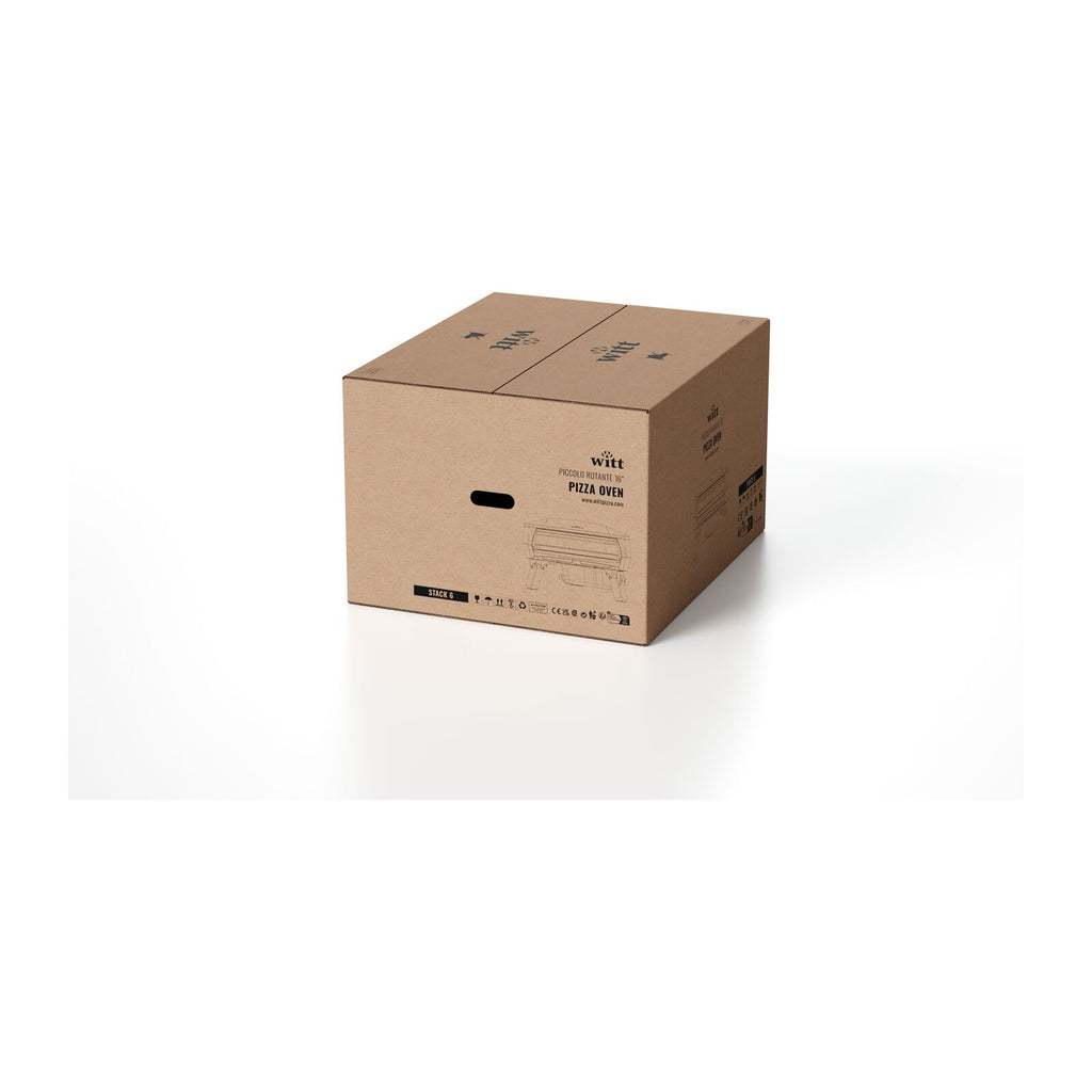 Witt Piccolo Rotante 16in EU Toolbox 3 Pizza oven Black