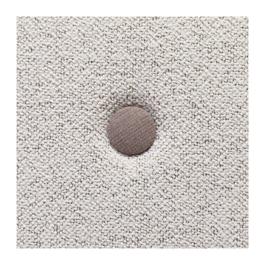 By KlipKlap KK Børnestol XL Beige bouclé m. sand