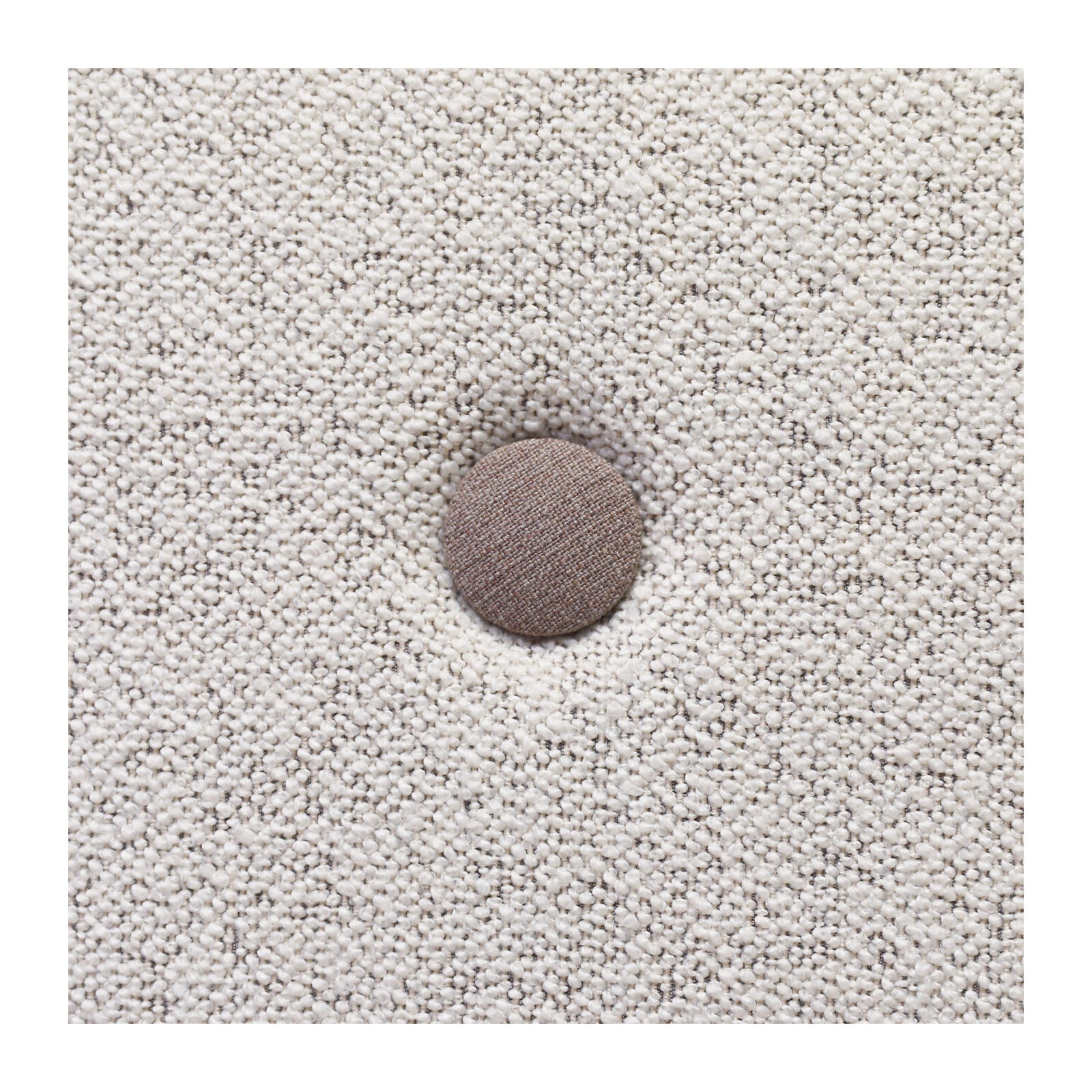 By KlipKlap KK Kids Chair XL Beige bouclé w. sand