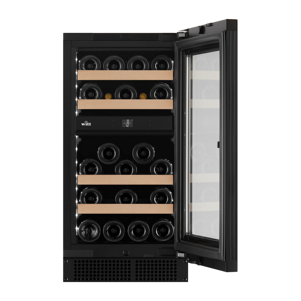 Witt WU4070P-2B29 Tabletop wine cabinet Black