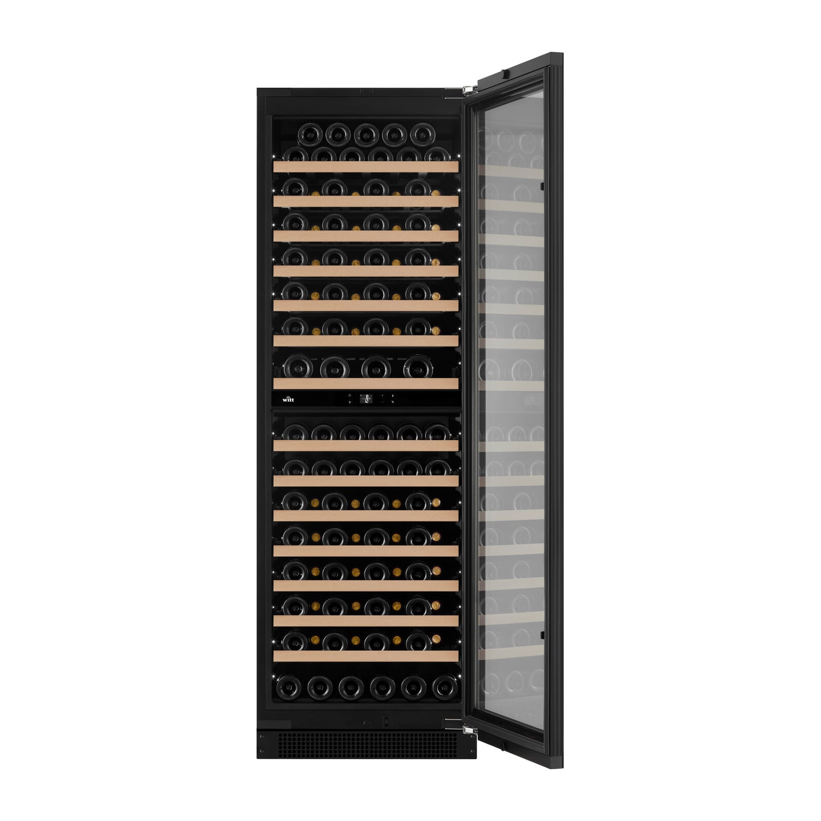 Witt WS60183P-2B120 Freestanding wine Black