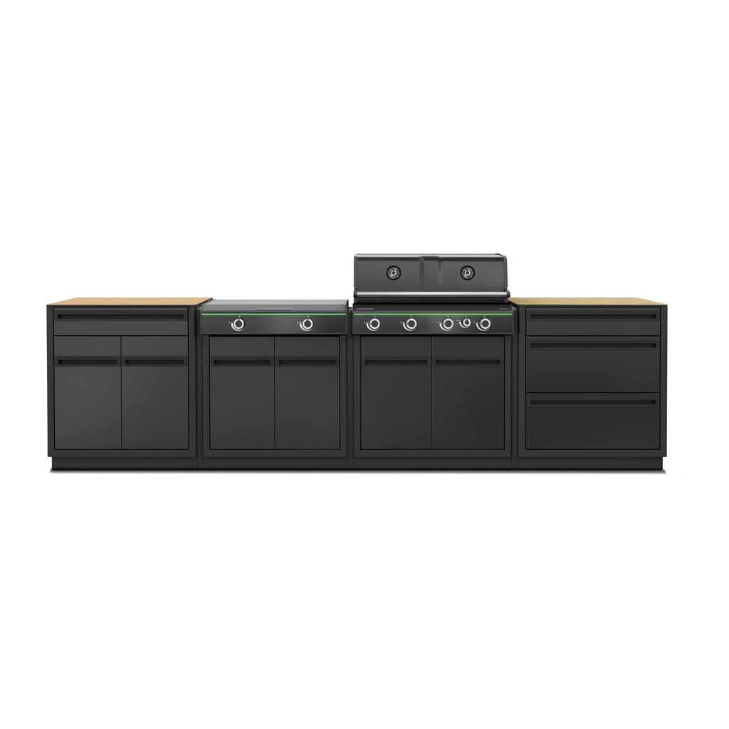 Outdoorchef Kitchen heat X-415/245 30MB HPL BBQ Module Black