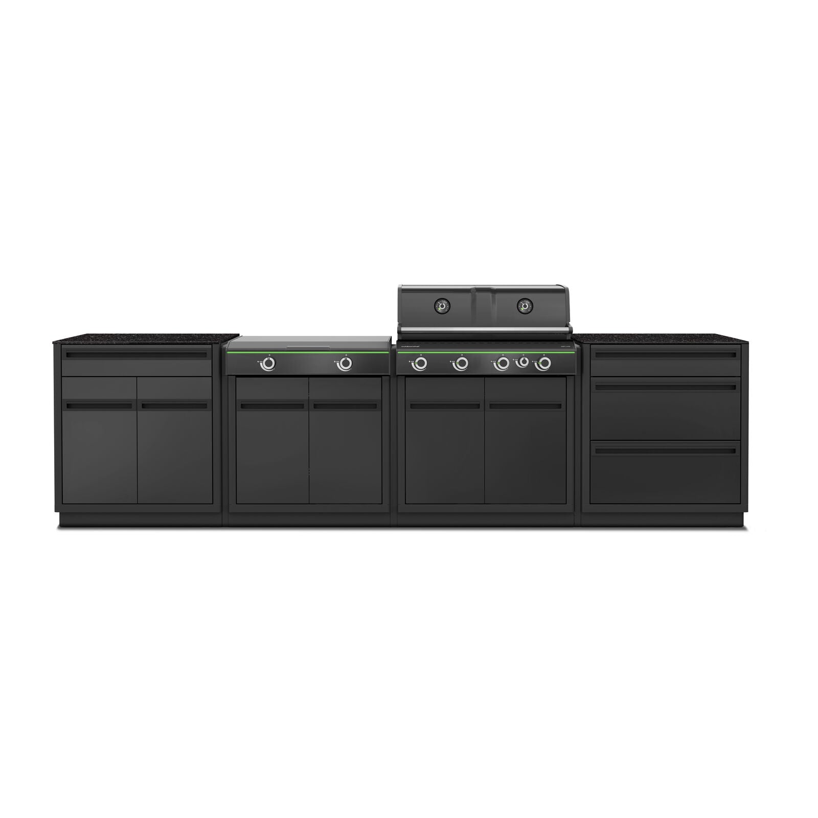 Outdoorchef Kitchen heat X-415/245 30MB granit BBQ Module Black
