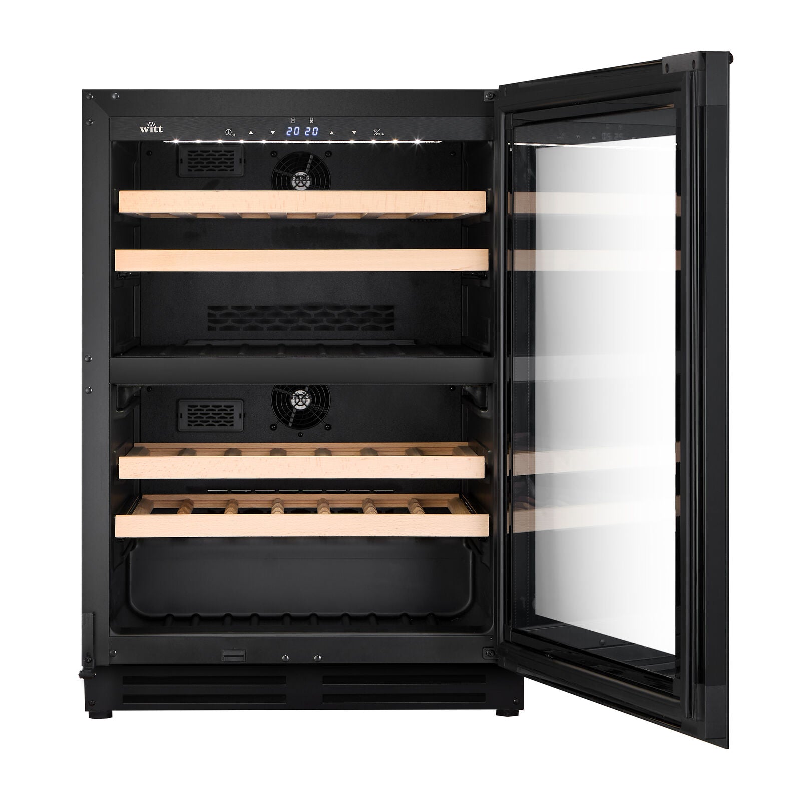 Witt WU6088H-2B46 Tabletop wine cabinet Black
