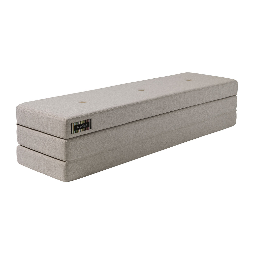 by KlipKlap 3-fach 180 cm Matratze Beige