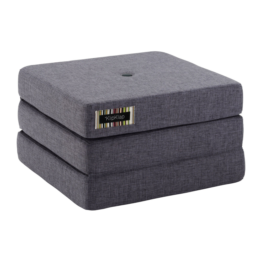by KlipKlap 3 Fold Single Mattress Blue Grey