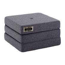 by KlipKlap 3 Gevouwen Eenpersoonsmatras Blue Grey