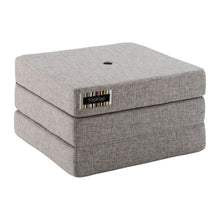 by KlipKlap 3-fach Einzelmatratze Multi Grey