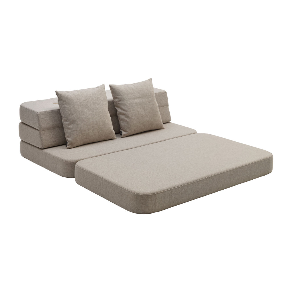 by KlipKlap 3-osainen sohva 120 cm Beige
