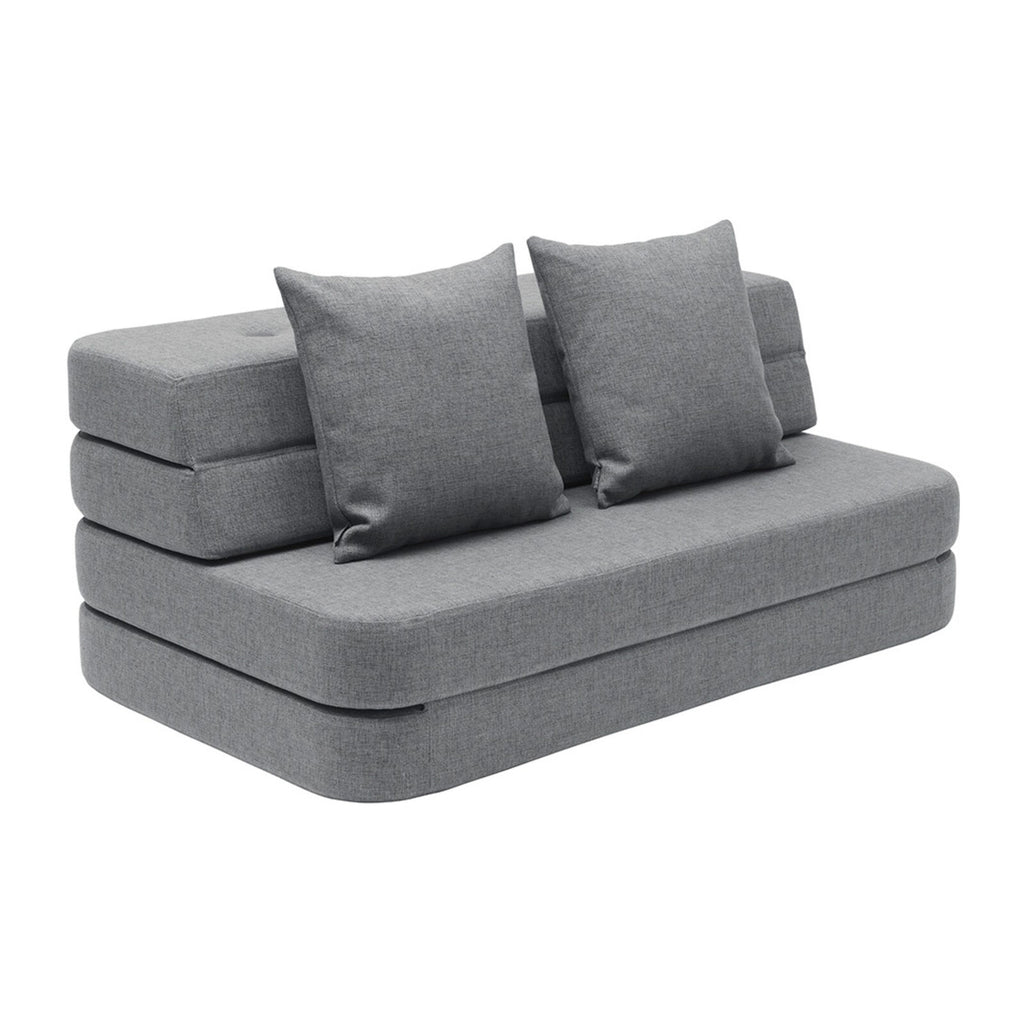 by KlipKlap 3-osainen kulmasohva 120 cm Blue Grey