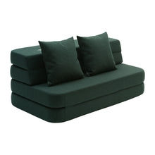 by KlipKlap 3-Fach Sofa 120 cm Deep Green