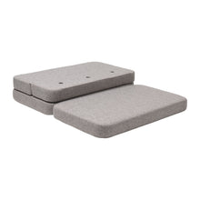 by KlipKlap 3 Fold Sofa 120 cm Multi Grey