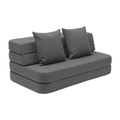 by KlipKlap 3-osainen Sohva XL Pehmeä 140 cm Blue Grey