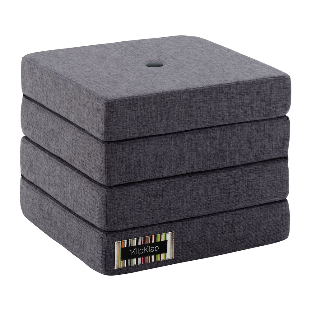 by KlipKlap 4 Fold Mattress Blue Grey