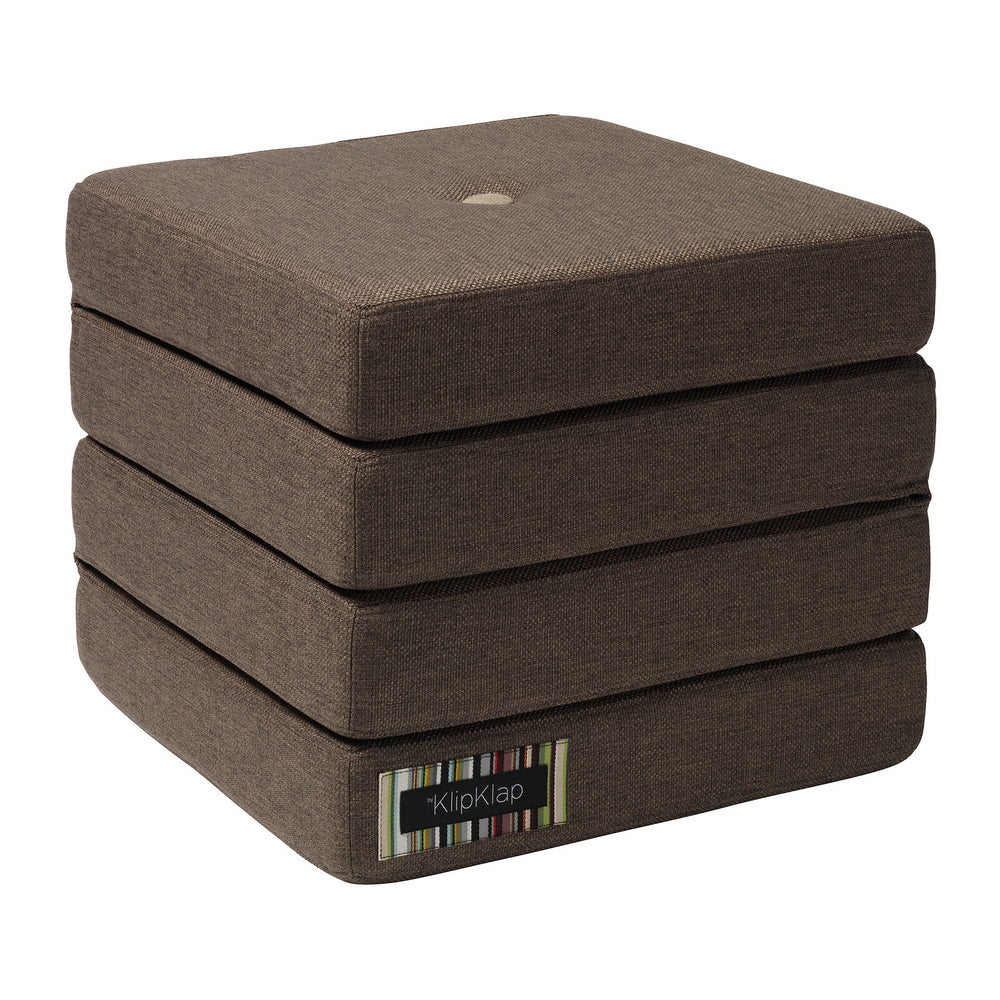 by KlipKlap 4 Fold Mattress Brown