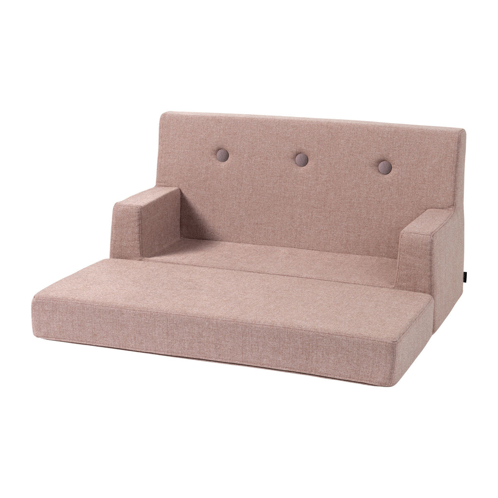 by KlipKlap Kids Sofa Soft Rose
