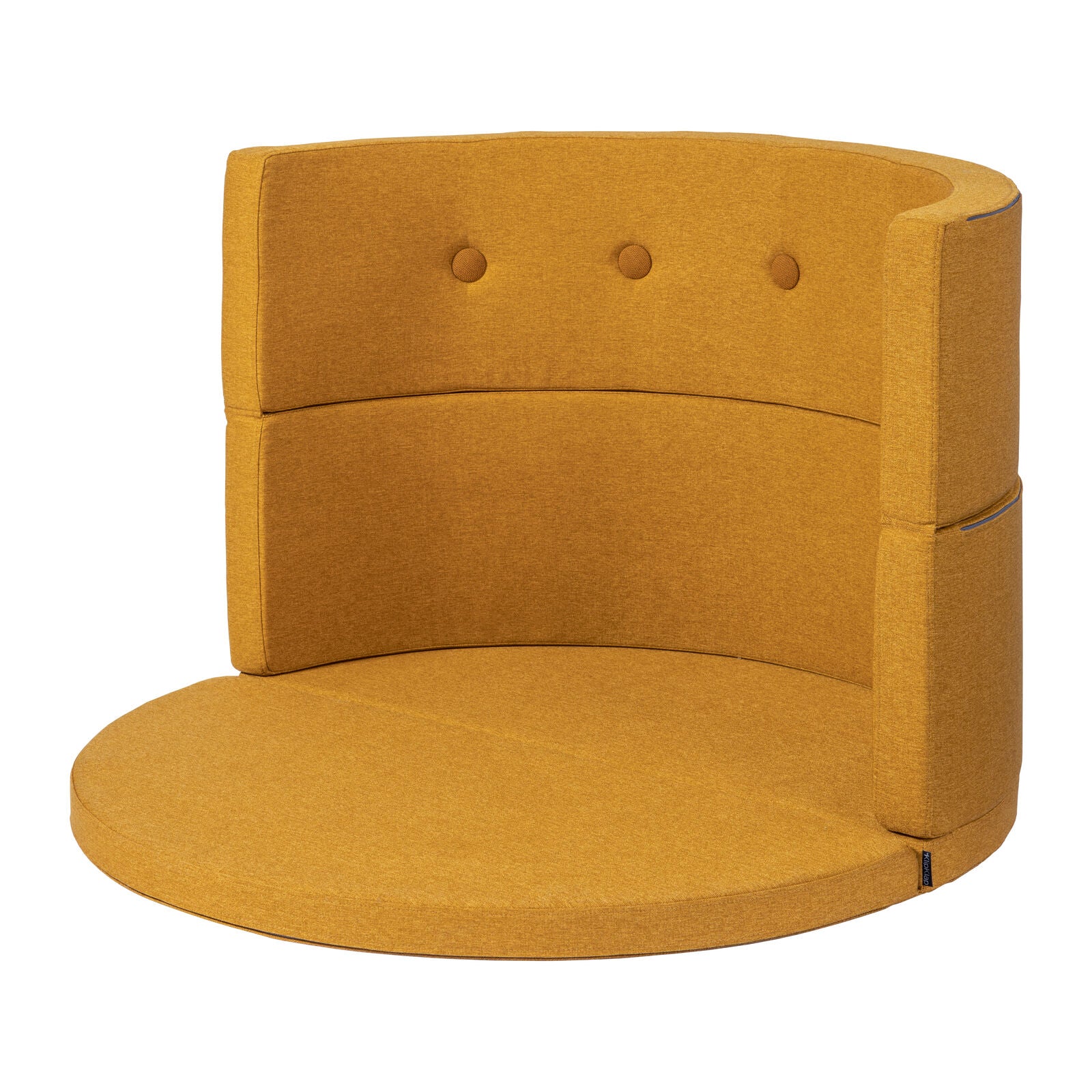 By KlipKlap Play Fold Circle Mustard w. Mustard