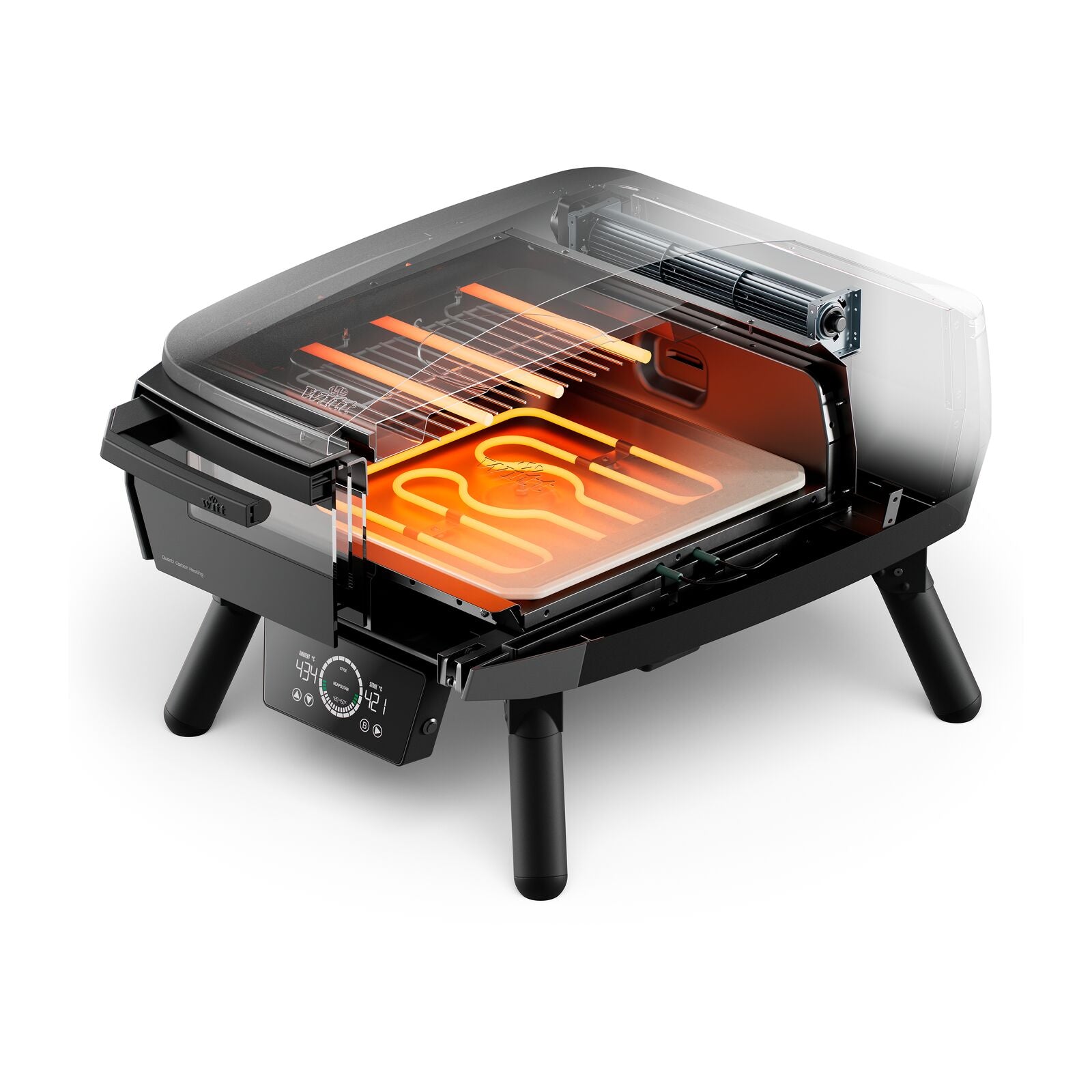 Witt eGNITE Control 13in EU Pizza oven Black