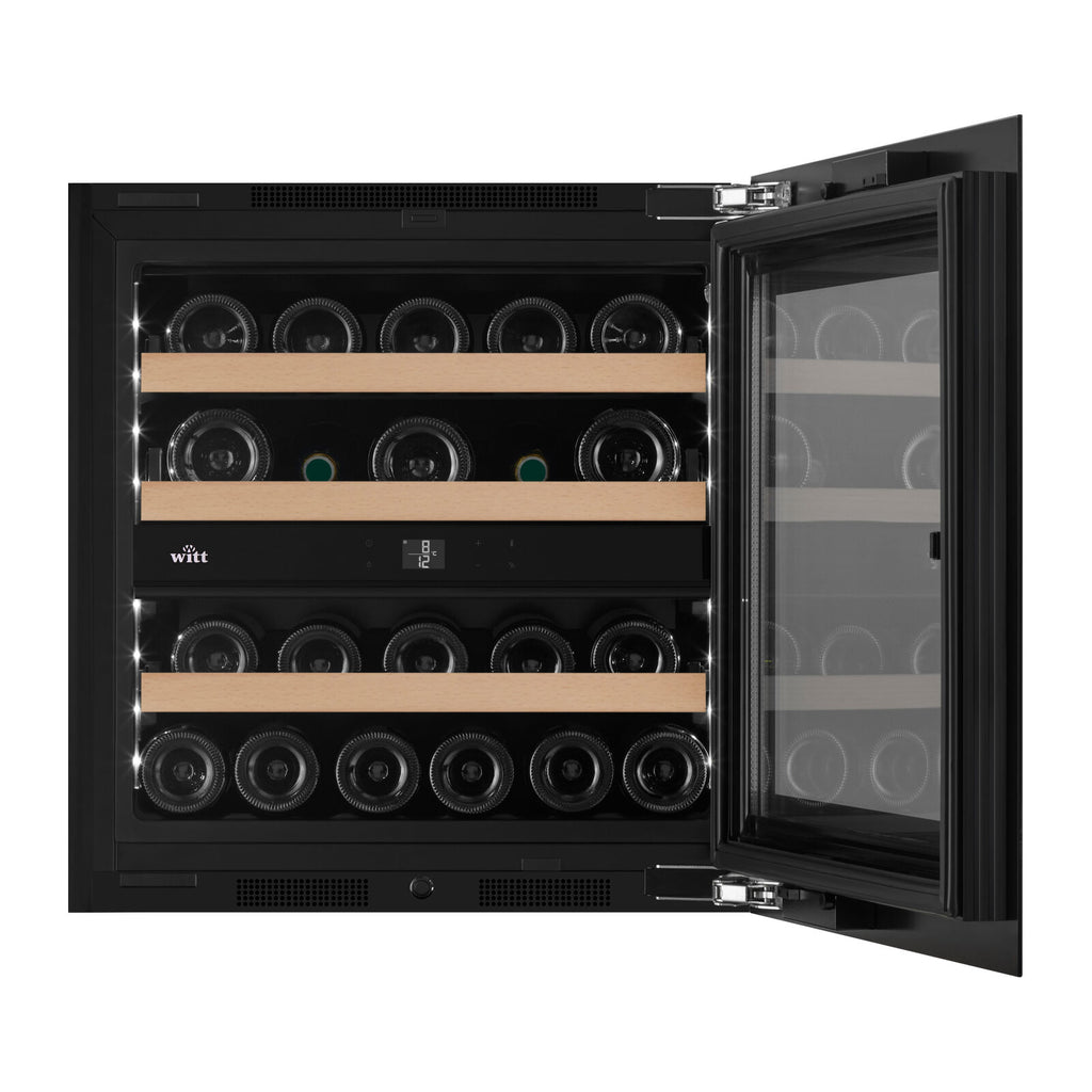 Witt WIU6060P-2B23 Built-in wine Black