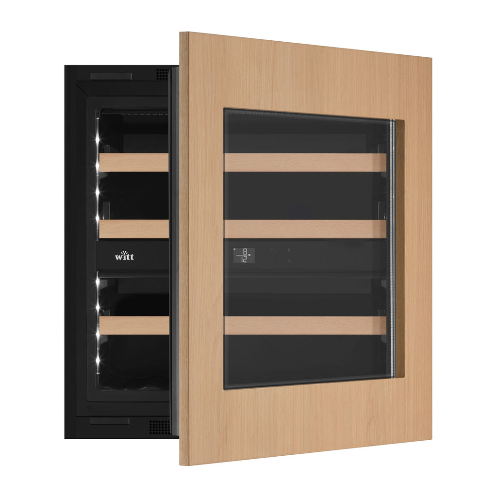 Witt WIU6060P-2P23 Integrated wine Black