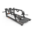 Booty Builder Reverse Lunge Plate Loaded Strength training Machine Black