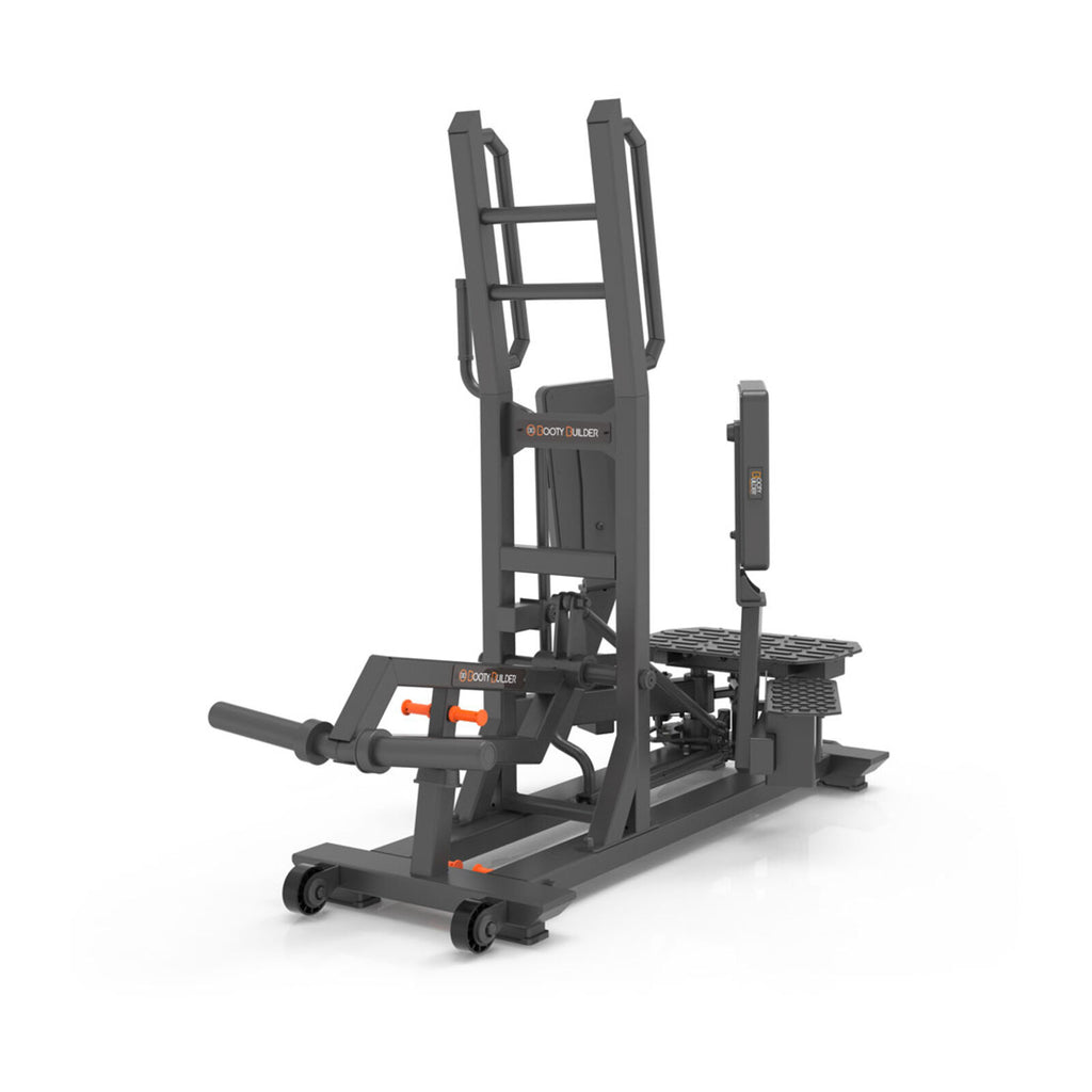 Booty Builder Standing Hip Adductor Plate loaded Strength training Machine Black