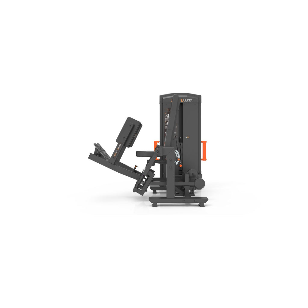Booty Builder 3D Multi-Abductor, Stack loaded Strength training Machine Black