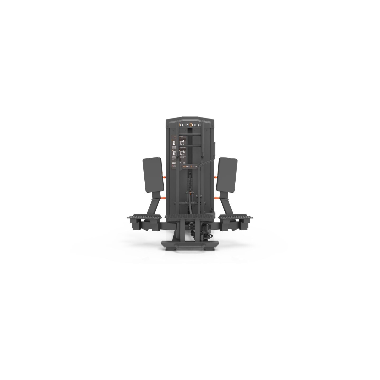 Booty Builder Standing Adductor Selectorized, Stack loaded Strength training Machine Black