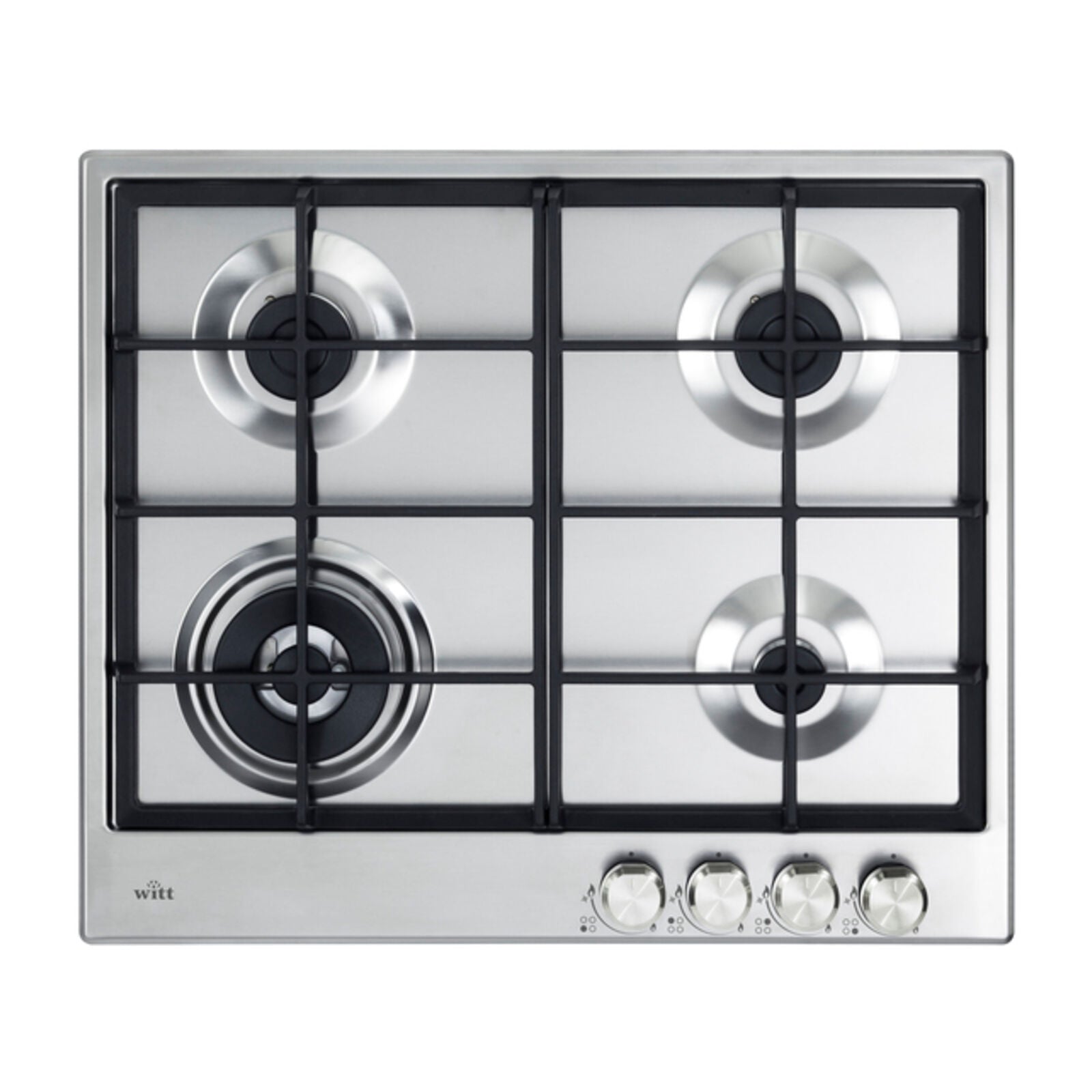 Witt WGH 604 BG  Gas hob Stainless Steel