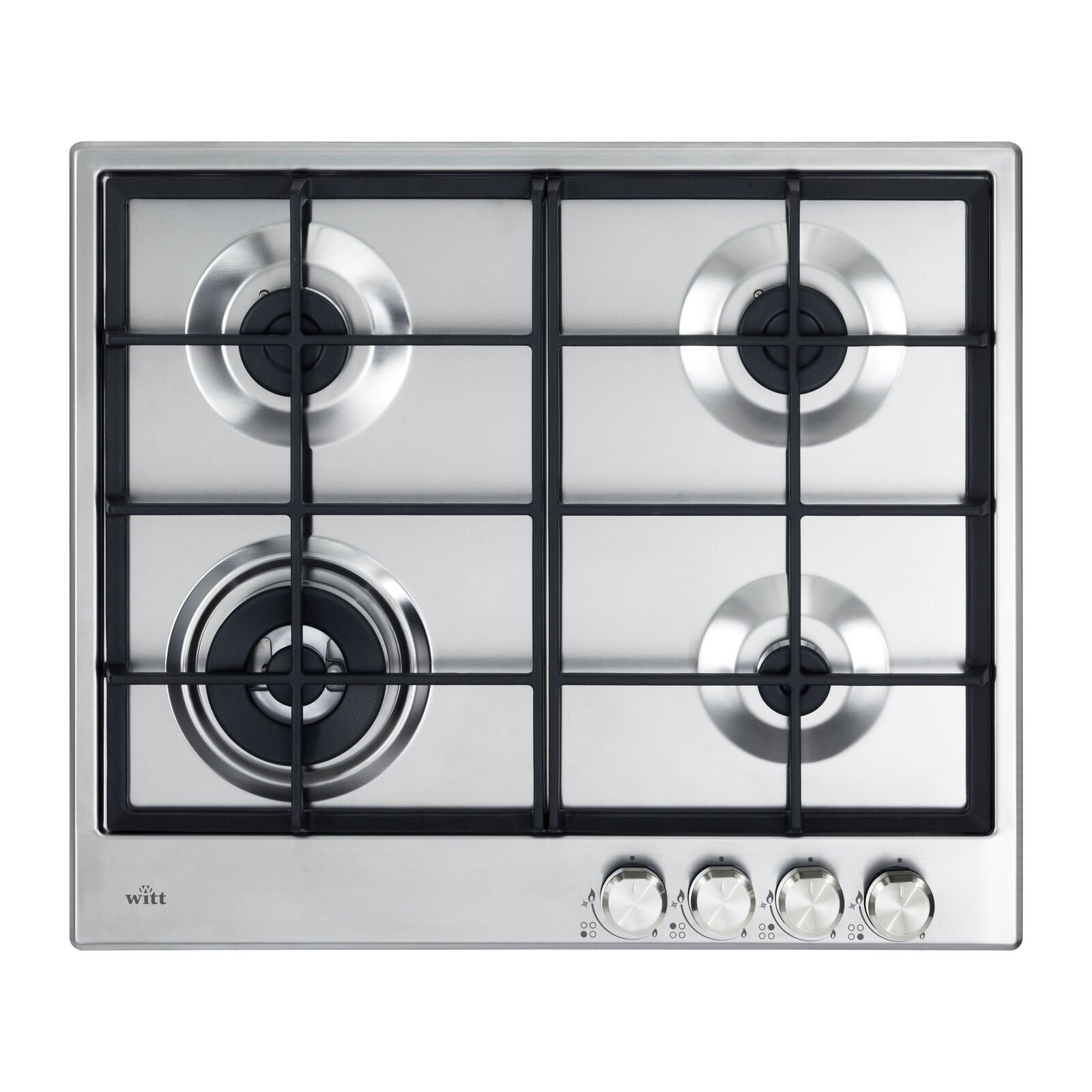 Witt WGH 604 BG  Gas hob Stainless Steel