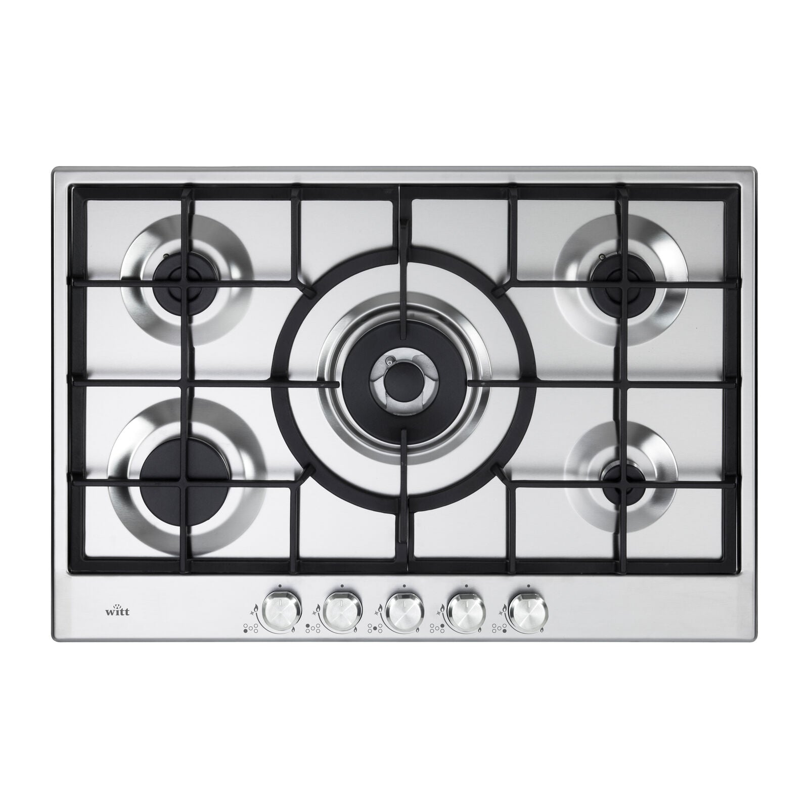 Witt WGH 755 BG  Gas hob Stainless Steel