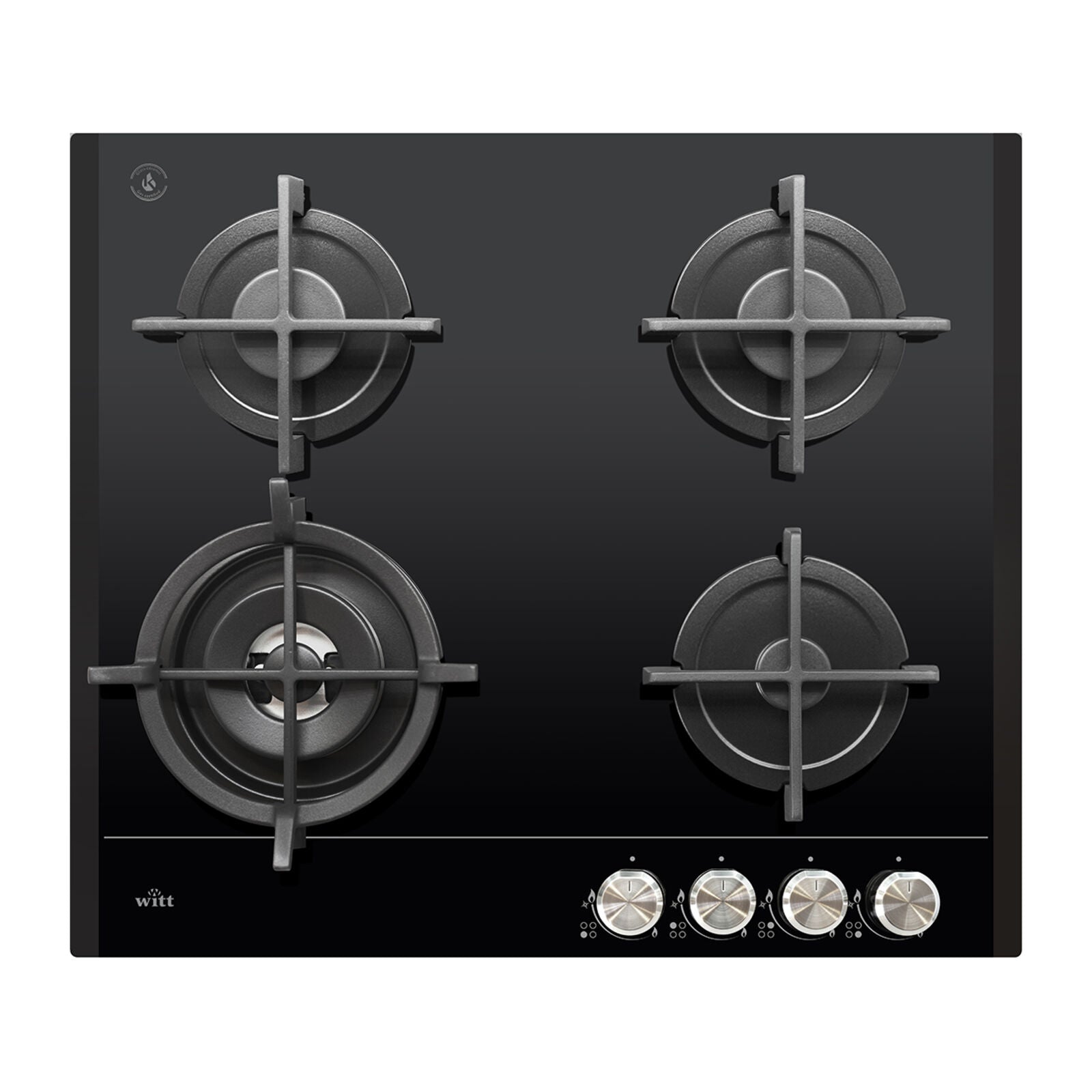 Witt WGH 604 GOG  Gas hob Black